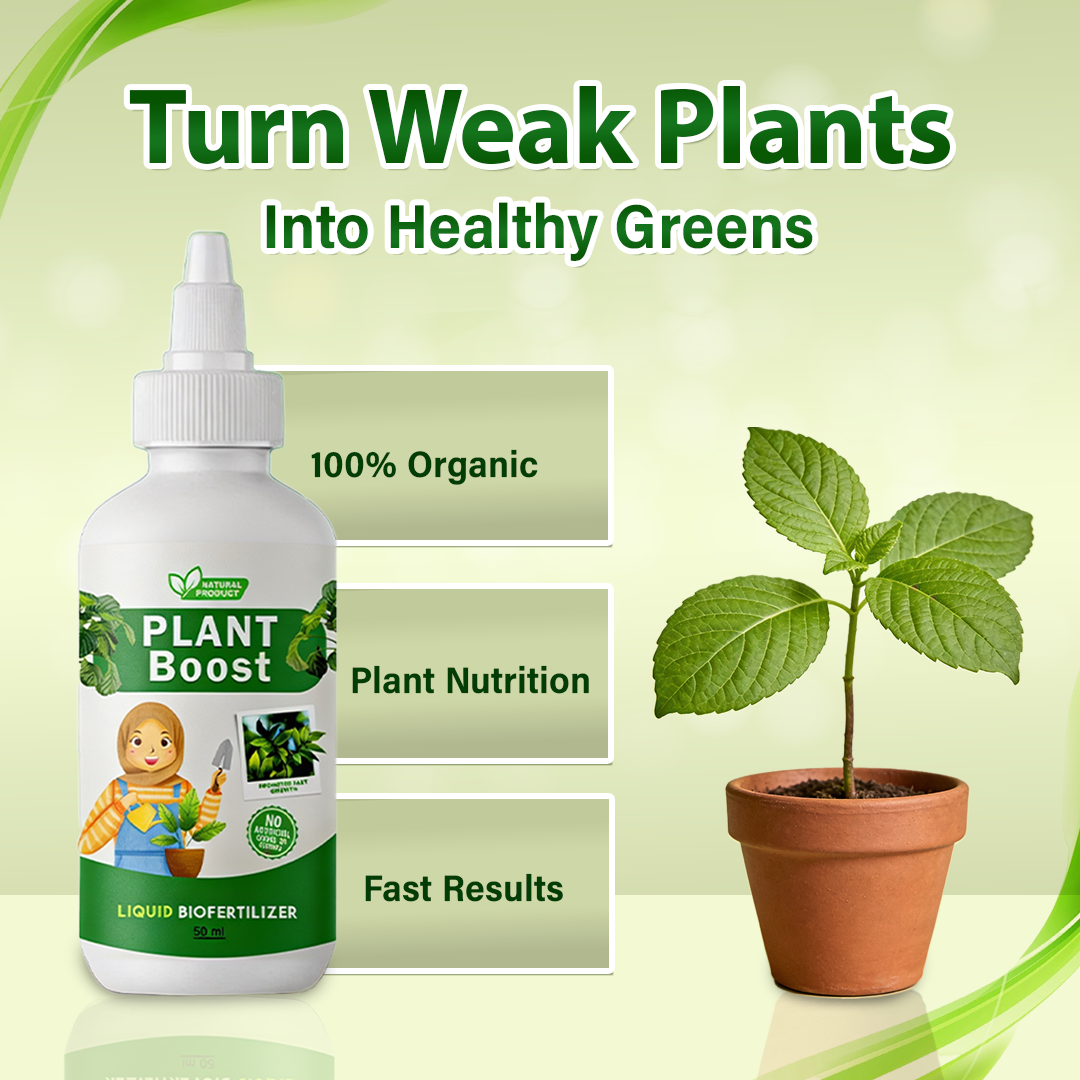 Organic Plant Boost - Faster Growth & Stronger Roots
