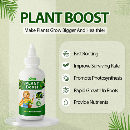Organic Plant Boost - Faster Growth & Stronger Roots