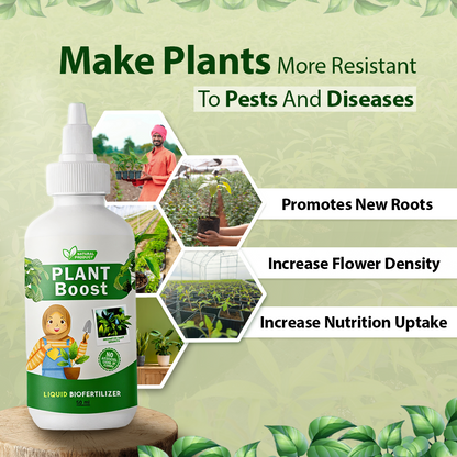 Organic Plant Boost - Faster Growth & Stronger Roots
